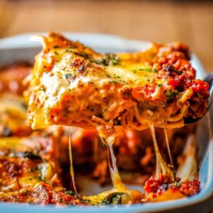 Lasagna with Meat Sauce
