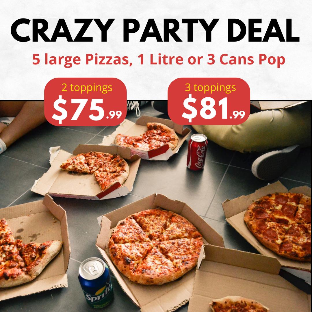 ロウン　トレカ　まとめ売り㉑　ILLUMINATE　Mr.PIZZA Crazy Party Deal - Pizza 72 Langley | Fresh, Hot Pizza Delivery