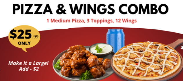 Pizza & Wing Combo