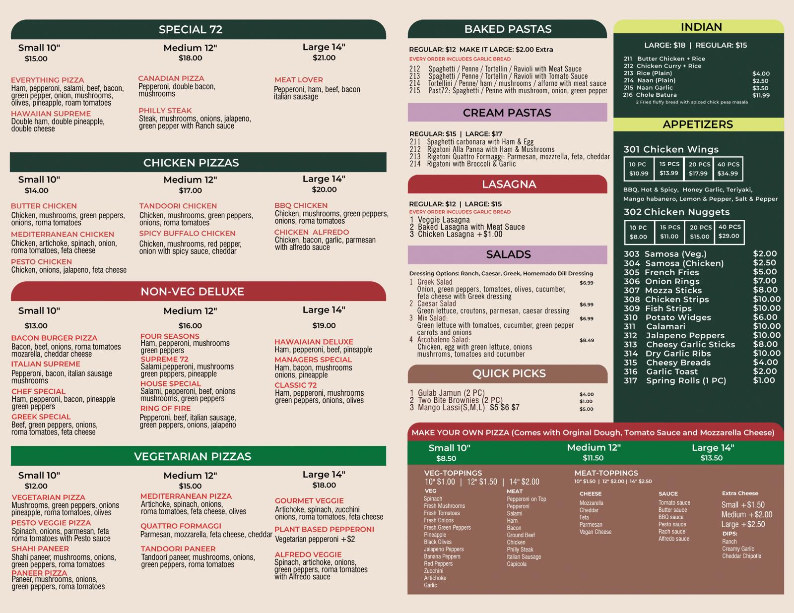 menuパートナーズ NEW MENU AT LATTE LANE ☕️ #freshnewoptions #morevariety